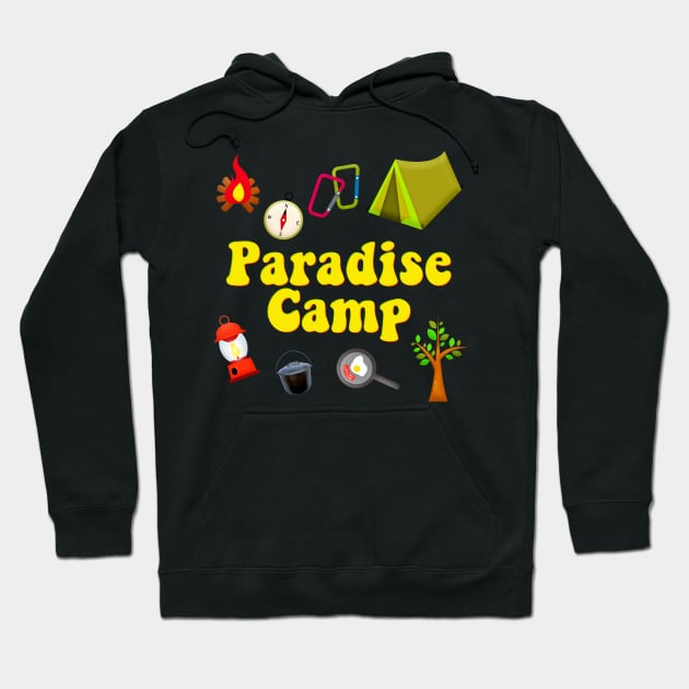 Paradise Camp, Carry On Movie, British Film Hoodie by Style Conscious
